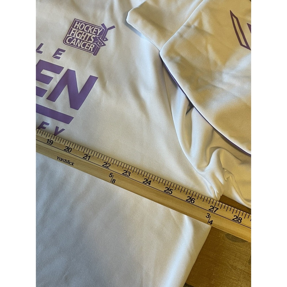 Men's 2XL NWOT Seattle Kraken Fanatics 2021 Hockey Fights Cancer Pullover Hoodie - Picture 8 of 9